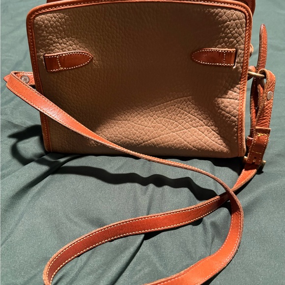 Dooney & Bourke Brown Leather Crossbody Bag - Picture 3 of 10